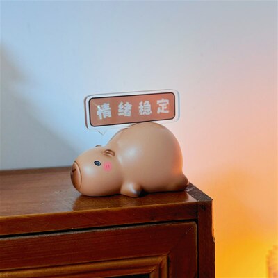 新品[我的AeB面人生]桌面小摆件办公室工位装饰情绪稳定佛系创意