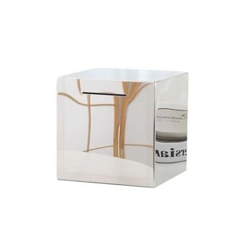 极速创意镜面不锈钢n只进不出存钱罐不可取儿男童储蓄罐大人家用