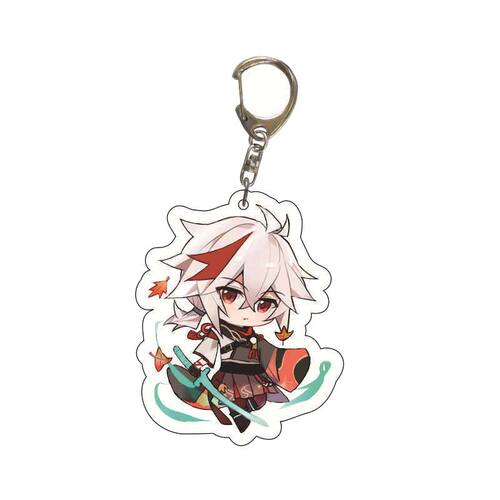 新品Anime Game Genshin Impact Key Chain KMen Car Keycha for