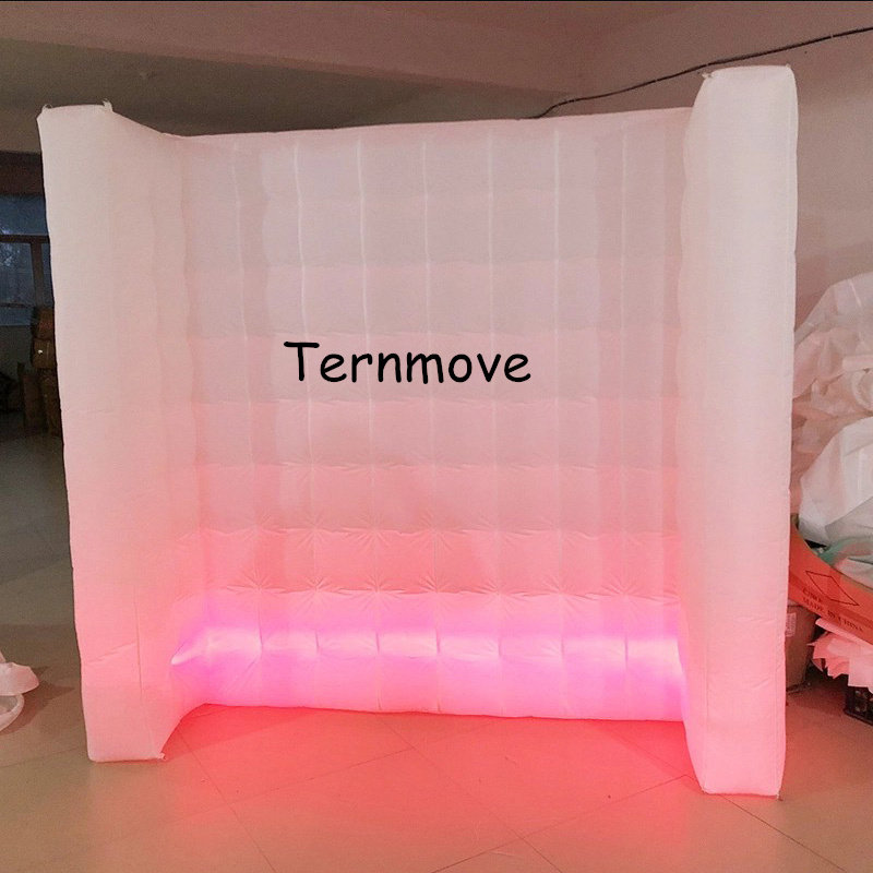 极速展会灯光g充气墙气模风景区商场酒吧舞会议围墙台发光背景墙