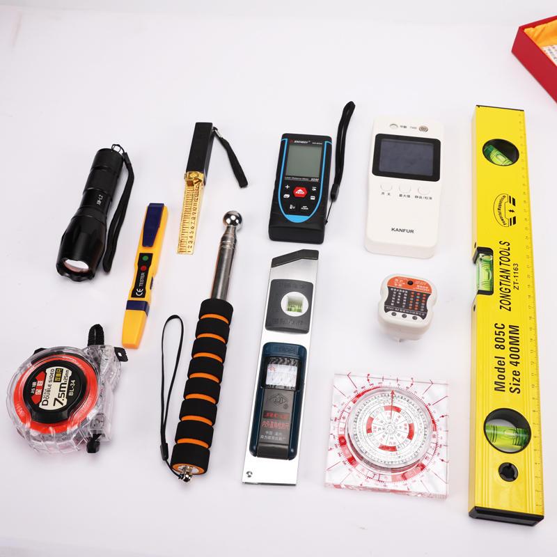 极速高端室内设计师量房工具w箱套装 验房师专业量尺装修验房工具