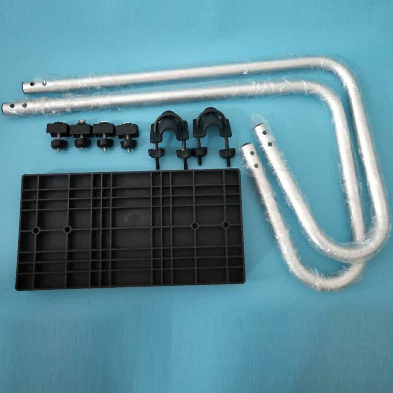 极速橡皮艇马达支架n充气船支架皮划艇固定架船外机推进器尾板挂