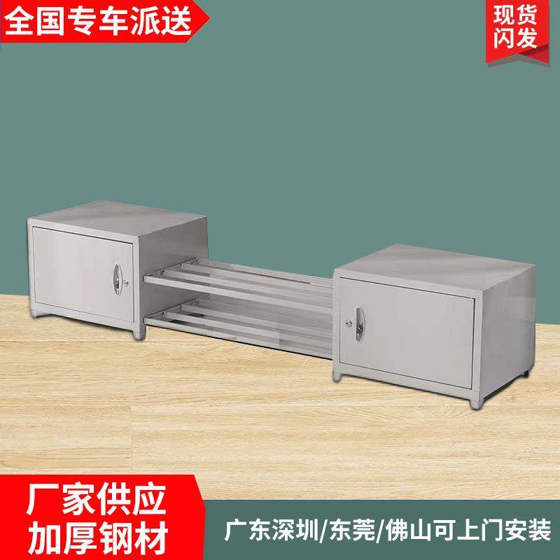 上下铺铁架床储物柜鞋架底柜工人鞋柜厂家宿舍上下床双层鞋柜,商业/办公家具,办公储物柜,淘宝优惠券,粉丝福利购,淘宝优惠卷