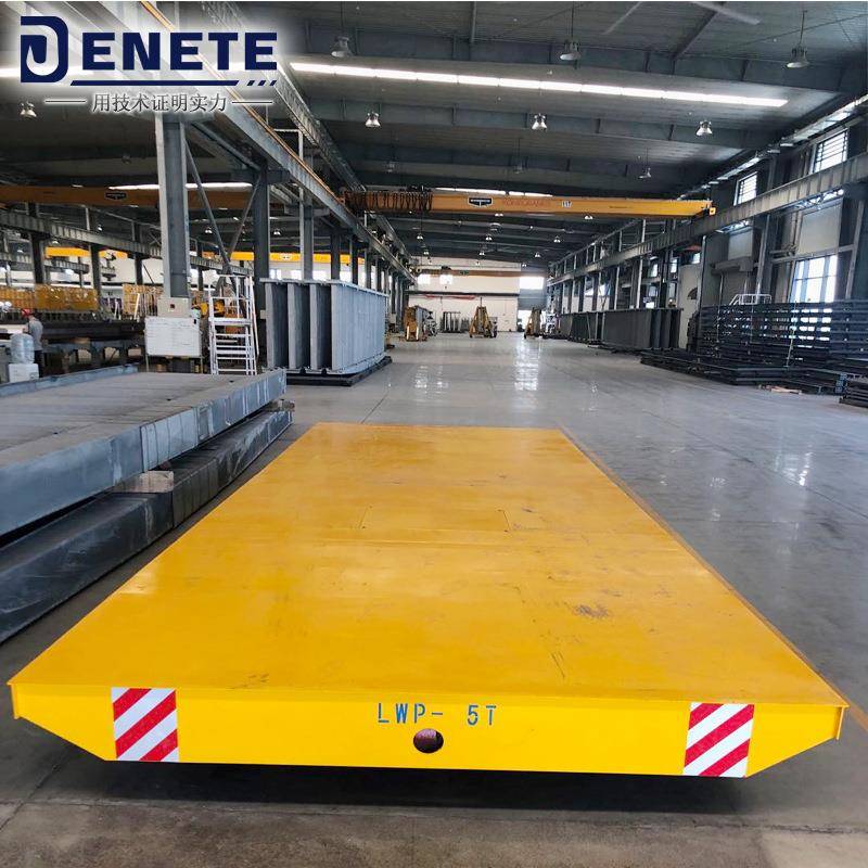 厂家直供搬运工具有轨/无轨电车平板搬运车蓄电池遥控地平车地