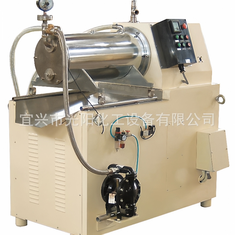 WS100型卧式研磨机密闭小型砂磨机卧式研磨机油漆油墨砂磨机