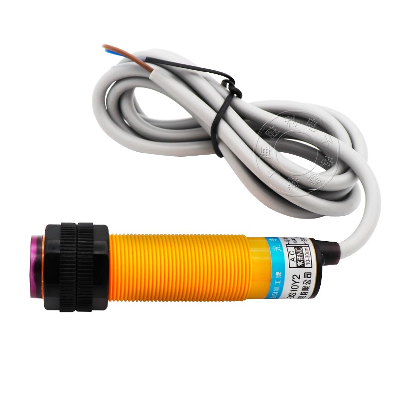 速发沪工光电开关 E-D0Y2 80V/6V/24V 交流二线常闭 M18