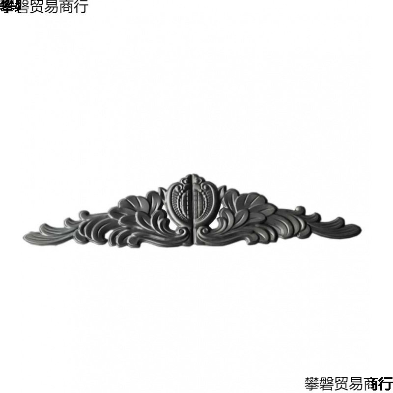 铁艺配件大门顶花冲压仿铝大门配件门头花铁花别墅门配件农村大门