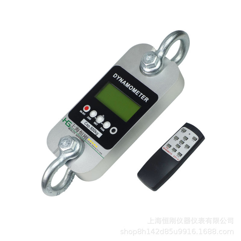 吊钩称重无线拉力计数显式无线拉力测力仪带卸扣式无线测力计
