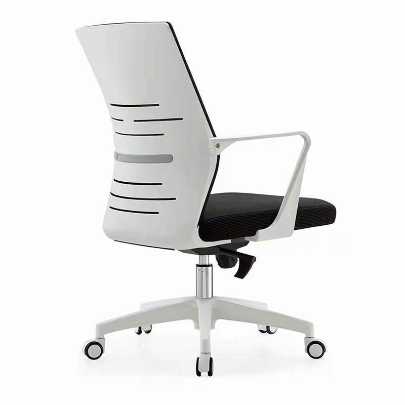 办公室办公会议椅电脑椅子职员弓形椅子不锈钢固定脚接待洽谈椅子