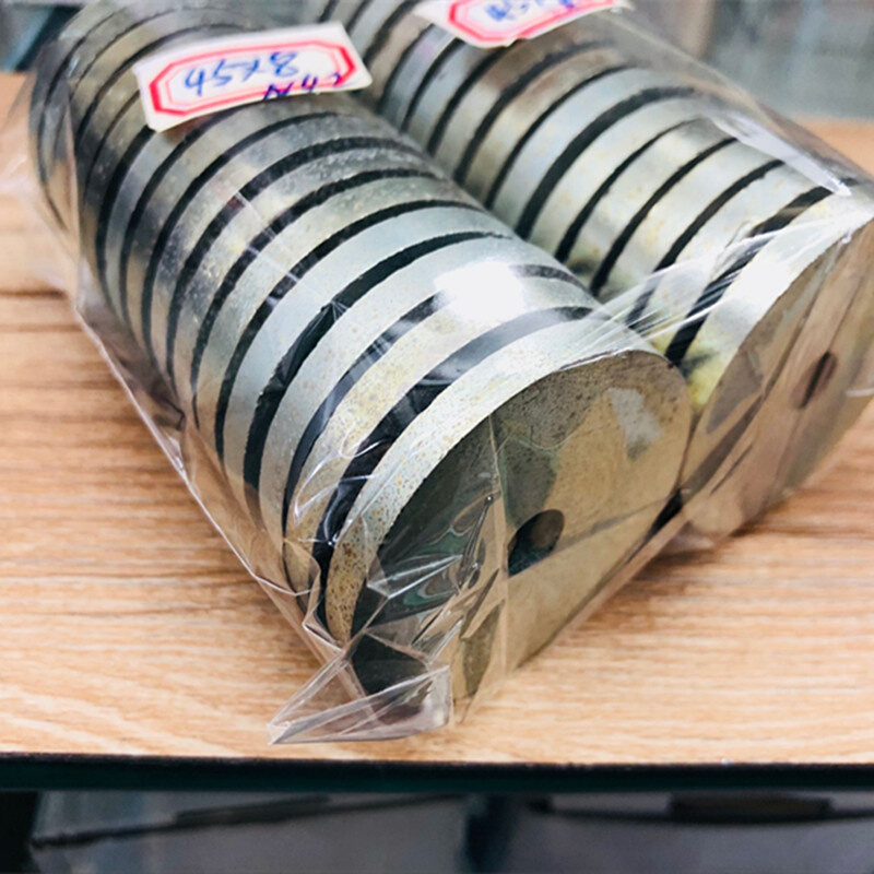 强磁铁N40材料打捞圆形磁铁 打孔圆环43*5毫米大环形磁铁 强磁磁