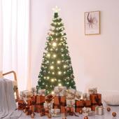 圣诞节日装 饰布置用品圣诞树人造发光圣诞树1.5 1.8m3米