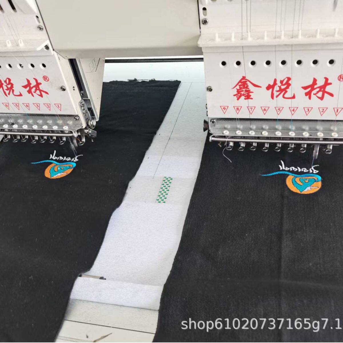 单头12针刺绣机工业绣花机双针三合一高速多针全自动电脑绣花机