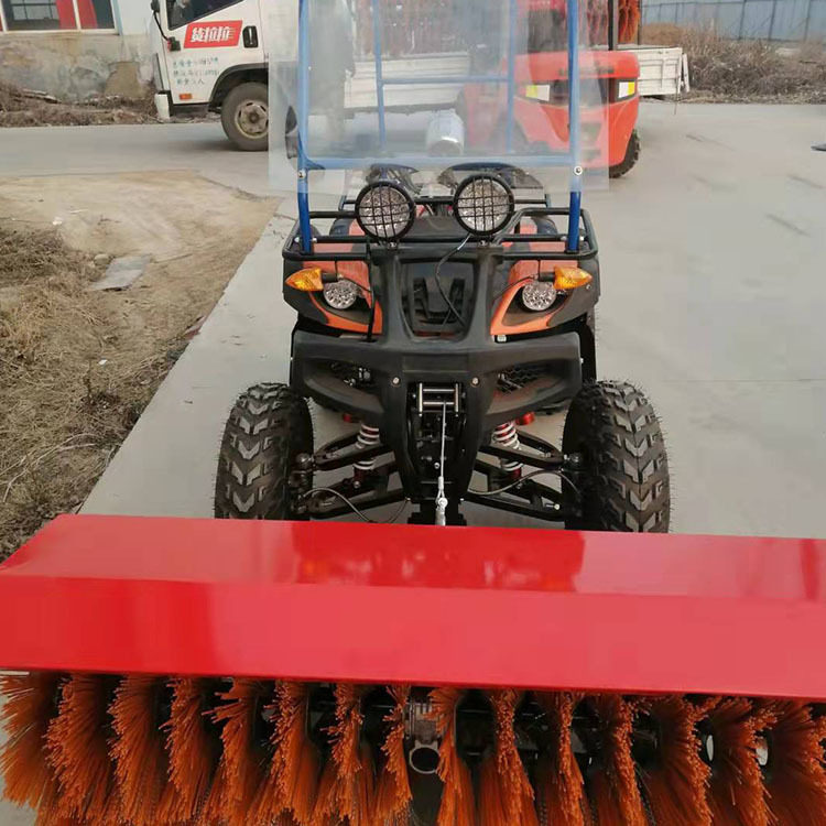 鼎东大面积扫雪机清雪机二合一手扶式抛雪机二合一扫雪机