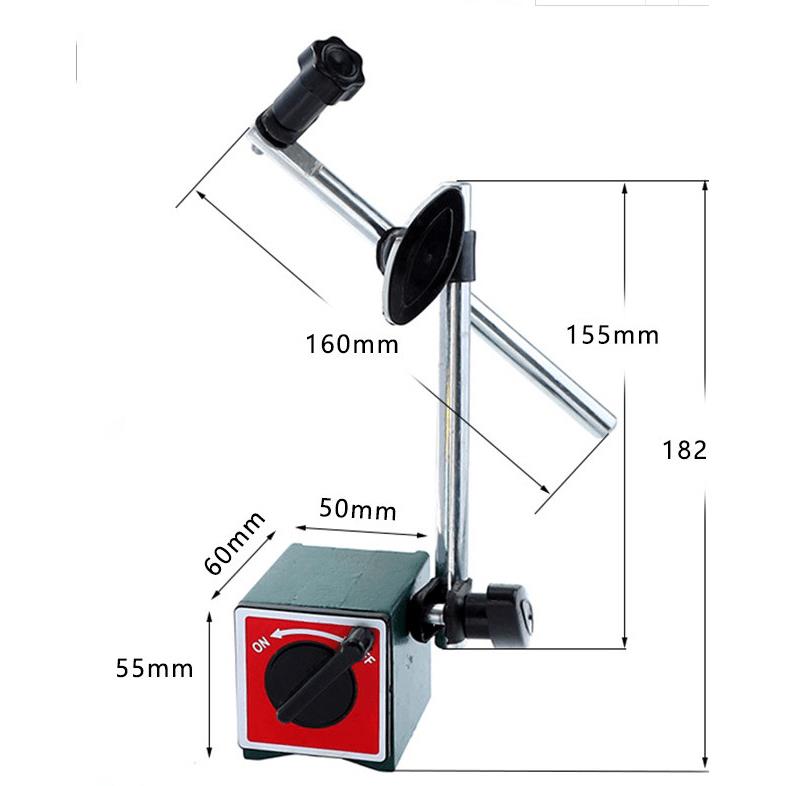 上海CZ-6A磁力表座加厚型百分表磁性表座