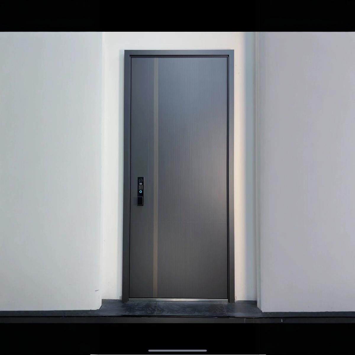 甲级加厚隔音发泡保温防盗门指纹锁密码子母门进户门楼道门入户门