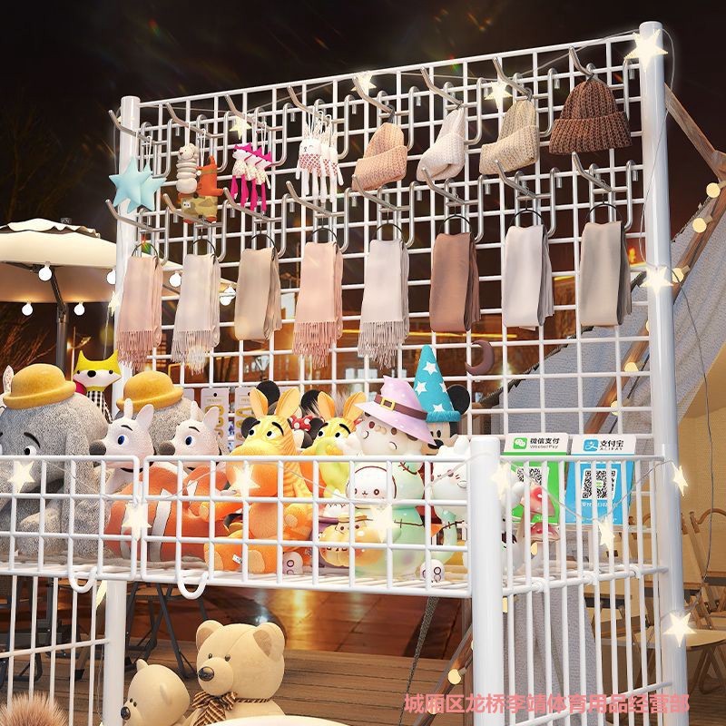 移动折叠摆摊小推车一秒收摊夜市专用地摊摊位花车促销展示架神器