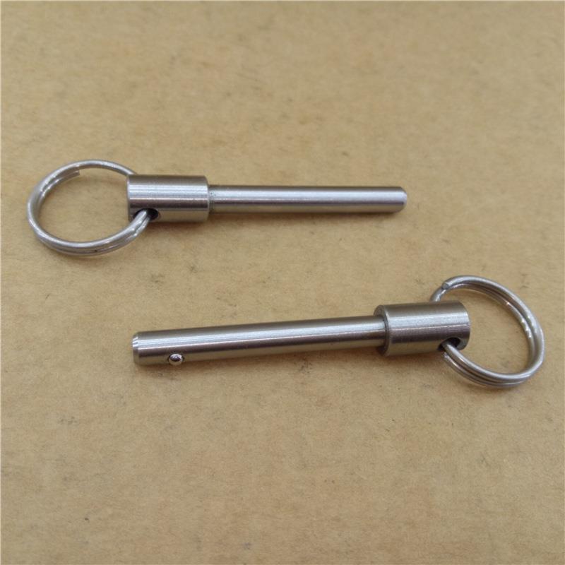 304不锈钢Q型快锁插销NQM16-50快拔销按钮式固定销尺寸可自选