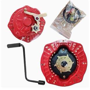 微耕机免拉手摇启动器拉盘170F178/186/188F192/195柴油机风冷