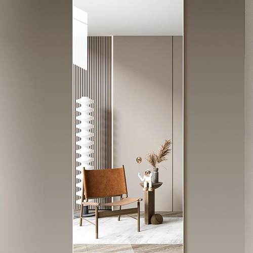 无框全身镜轻奢自粘穿衣镜贴柜门壁挂卧室家用落地试衣镜贴墙镜子