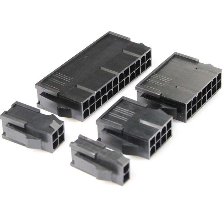 4.2mm连接器 母壳插头 双排5557 5559-2P4P6P8P10P12P14P16P-24P