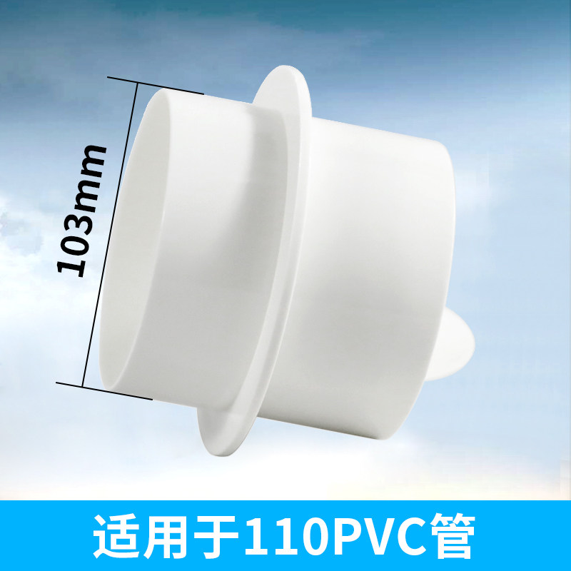 现货速发新款pvc止回阀单向阀逆止阀d75 0 110 160排水管防返水水