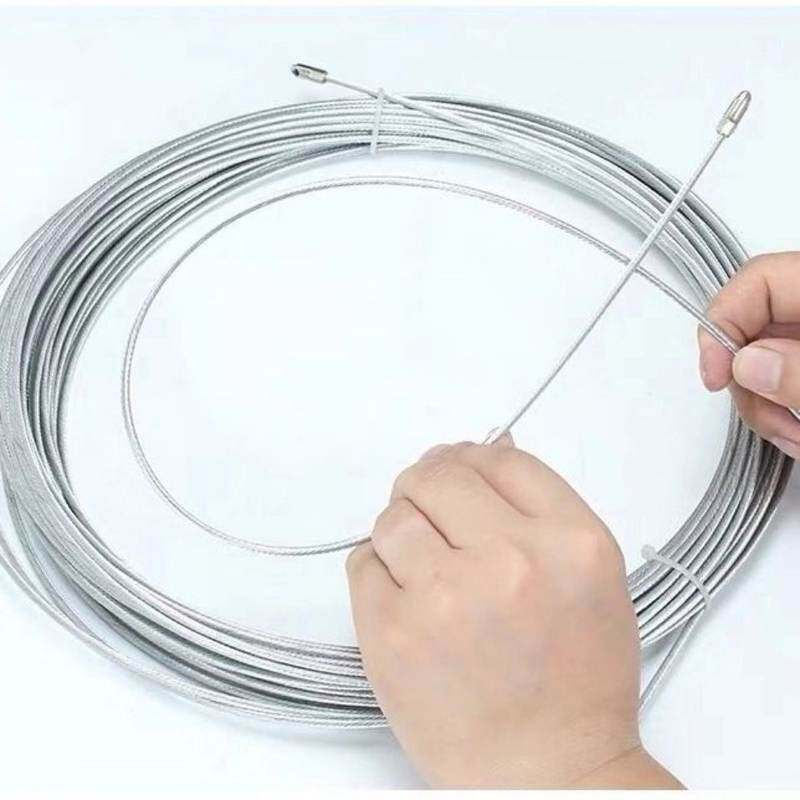 现货速发钢丝穿线器电工神器管道穿线器引线器电线网线光纤线槽能