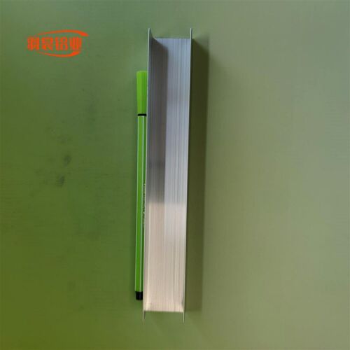现货速发U型槽铝0×1×1内宽28mm槽铝 导轨铝槽铝条 工业铝槽型材