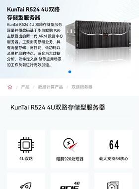 神州鲲泰R524信创