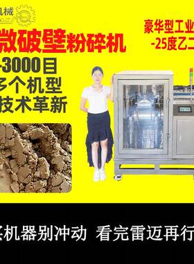 ZD-10L低温超微机 800目材超细打粉机 灵芝孢子粉800目破壁机