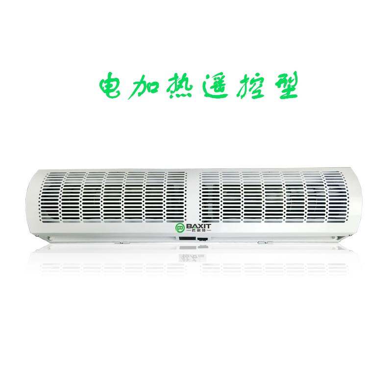 巴谢特电加热风幕机BXT-HFM50-09高度5米冷暖两用风帘机热风幕机