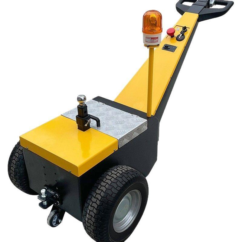 手拉式电动拖头步行式牵引车挂拖钩搬运车机场仓库挂车头tractor