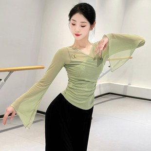 速发古典舞纱衣演出服飘服形体中国舞练功逸成人上蹈服艺考身韵舞