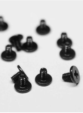 速发CMM平头螺丝71.7* 小平头十字 电子薄头螺钉螺丝扁1.M黑锌加