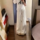 高腰牛仔裤 显瘦宽松褶皱阔腿直筒休闲垂感拖地裤 2025春秋季 新款