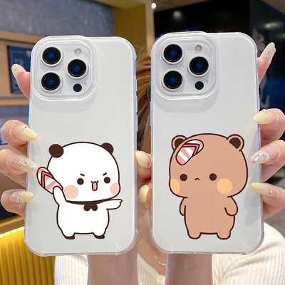 新款一二布布软壳情侣手