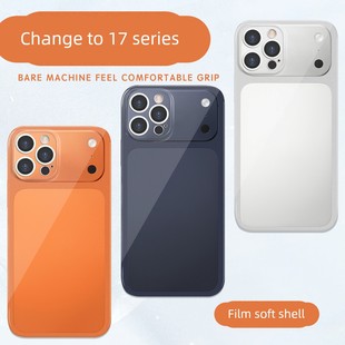 苹果16改17手机壳17pro秒变17promax变iPhone装ip伪装15带14彷13大视窗12搞怪个性p模彷适用pm新款pro恶搞i潮