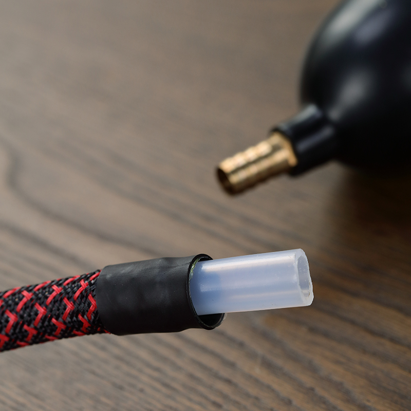 茶具配件茶盘排水管带转接头吸水球囊茶台下N水管防冻硅胶软管配