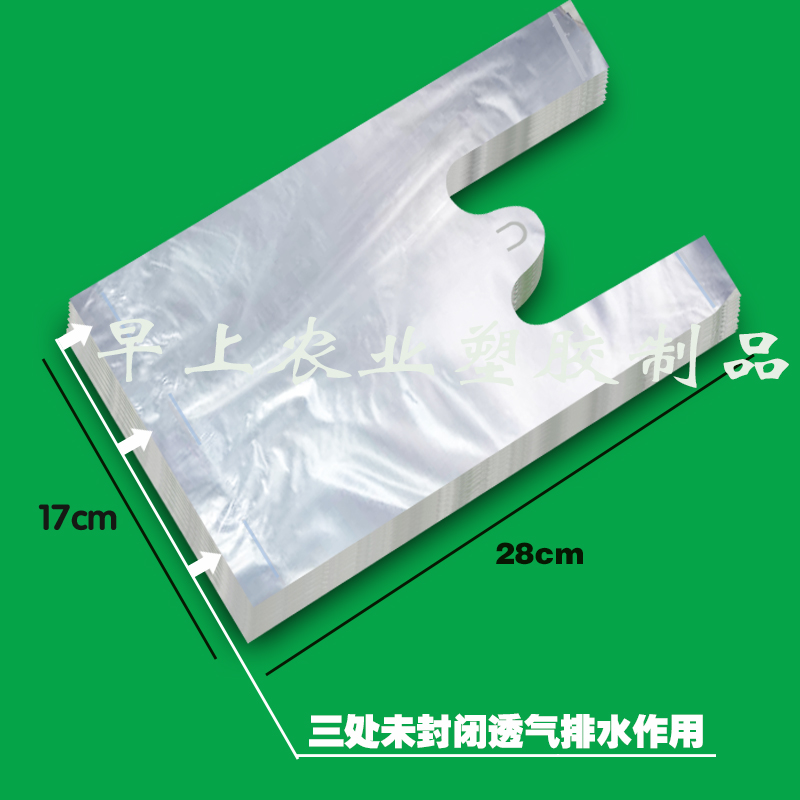 甜石榴大青枣杨桃果百香果防虫袋专用水果L保护防冻晒透明薄膜套