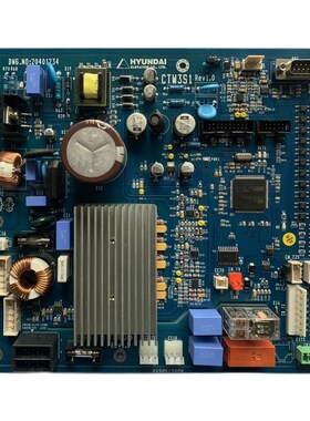 上海现代电梯配件STVF9门机x板  CTW3S1全新原厂门电机马达