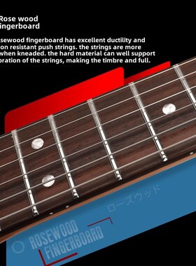 Foals电吉他FJM7进阶舞台专业演K奏22品玫瑰木覆古吉他