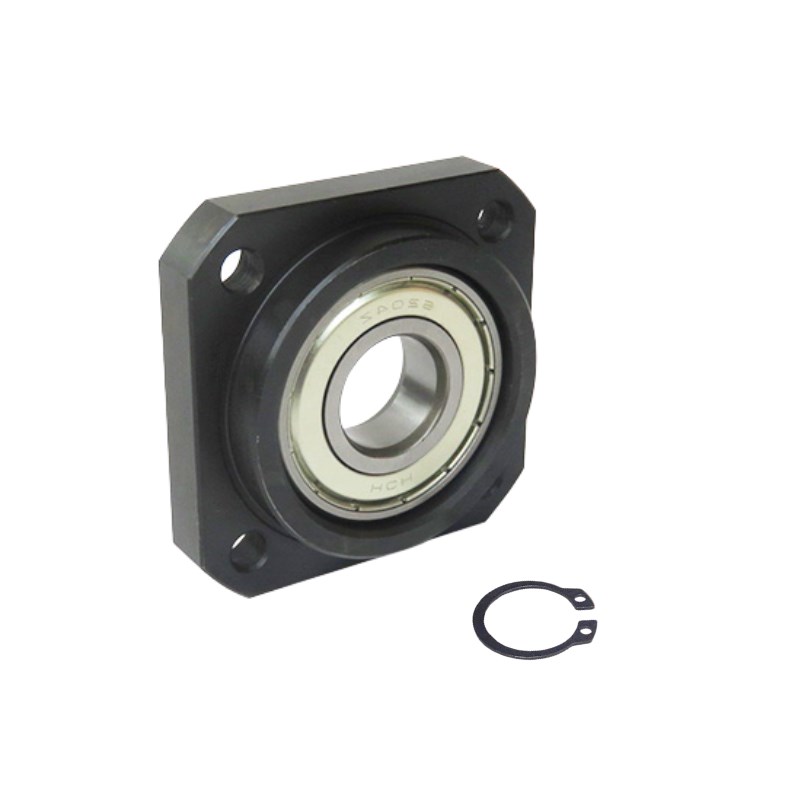 丝杆轴端支撑侧座固定座FK/FF08 10 12 1K5 20 25 30圆形轴承座