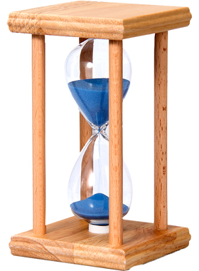 沙漏计时器d儿童时间5/10/30/60分钟精致家居创意工艺品办公室摆