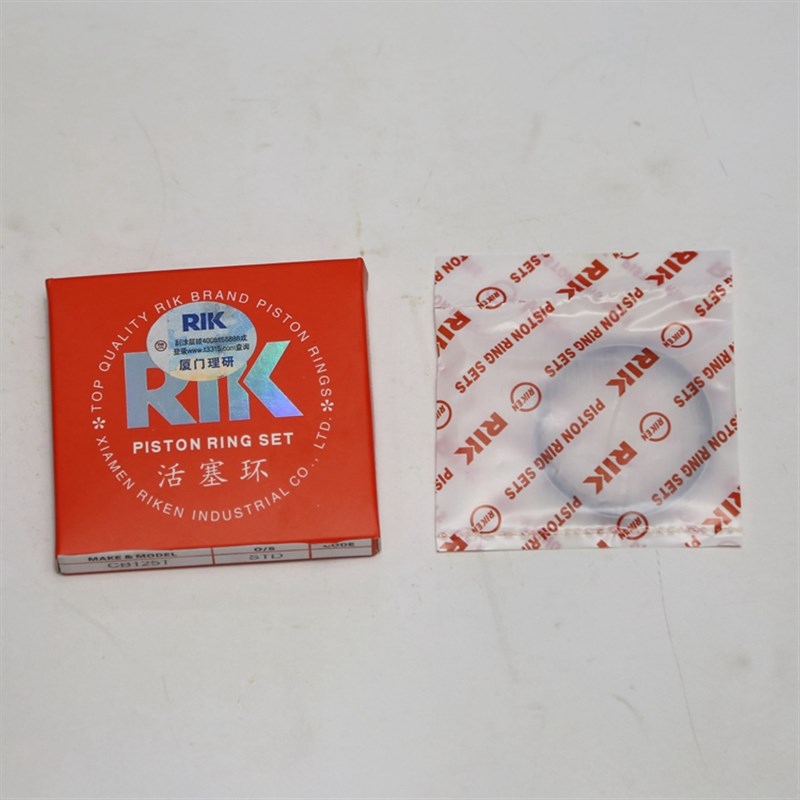适用摩托车韵彩QS100T 丽彩QS125T-2 灵迪 红宝UM X天玉UZ活塞环