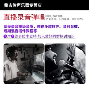 Audiaent奥顿特iD4 MKII/ID14专业录音声卡有声书乐器编曲音频接