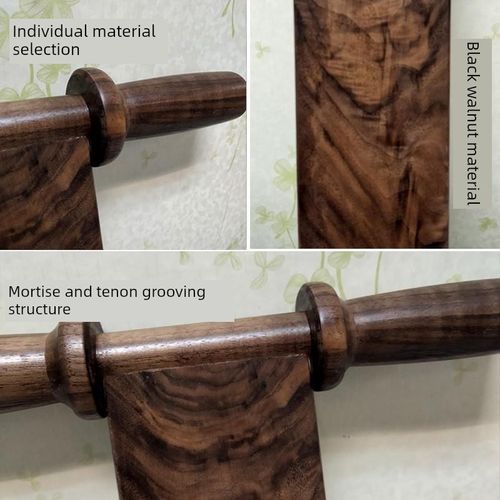 大型风筝轮放飞i器工字拐实木覆古拐子挠线板高端成人传统放线轮