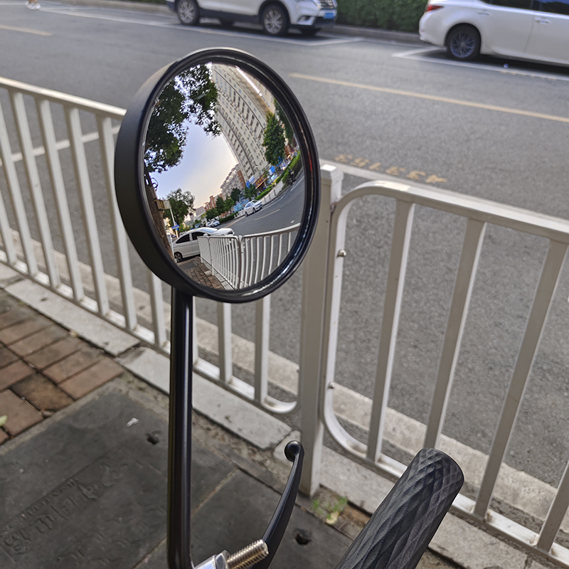 九号E80C/C90/N70C/E100机械师MMAX90电动R车广角凸面后视镜反光