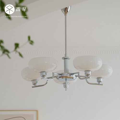 西早 中古现代法式包豪斯卧室书房E客厅吊灯 北欧复古设计师吊灯