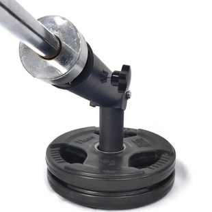 家用健身杠铃炮筒架杆地雷铃划船B门后固定器核心背部爆发力量训