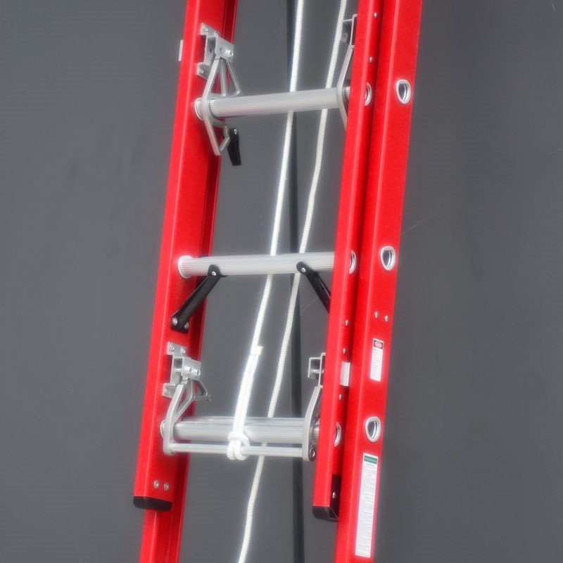 玻璃钢绝缘伸缩梯子直梯6 8 10 12 米升M降云梯拉梯电工消防工程