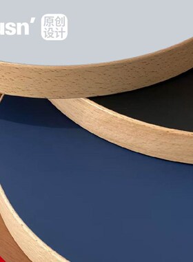 fusn复现SkTS330标准圆凳小凳子实木换鞋凳可叠放圆板凳床头柜